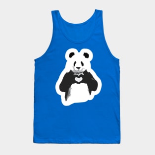 panda all you need is love Tank Top